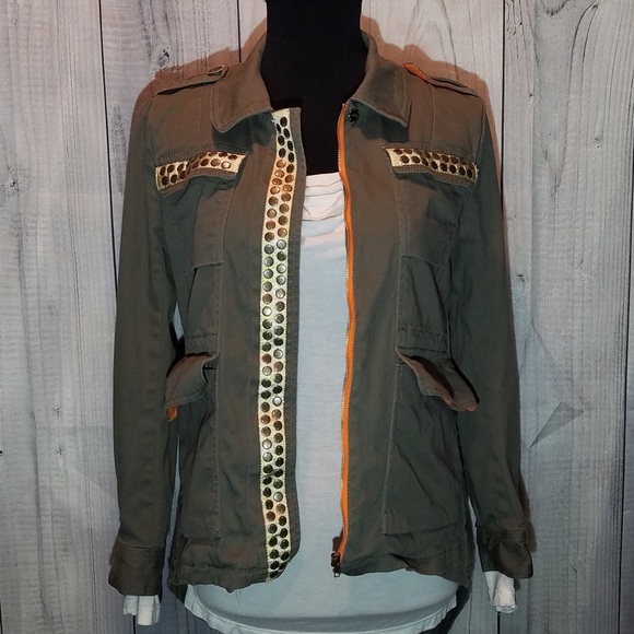 Sweet Rain Jackets & Blazers - Sweet Rain Utility Jacket.          097